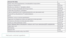 Medpack BK Reset - Insulin Resistance 4 week supply